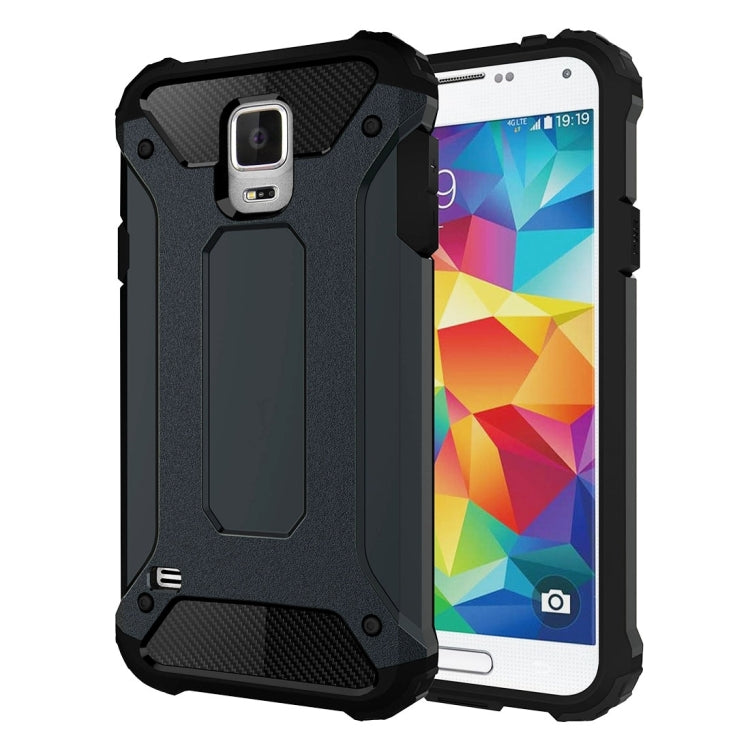 Coque Tough Armor en TPU et PC pour Galaxy S5/G900