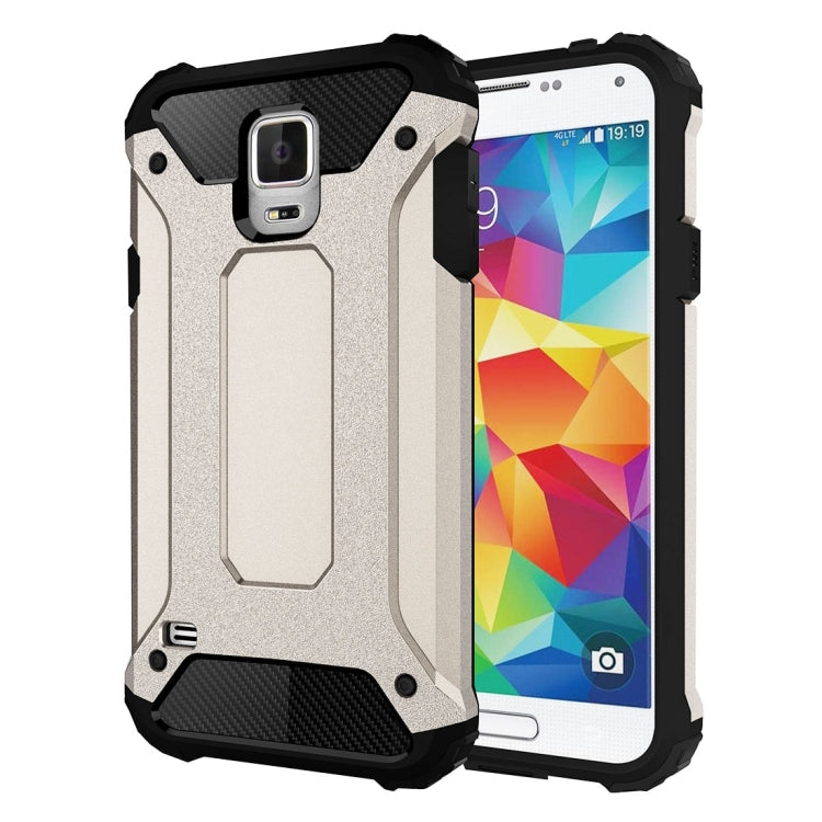 Coque Tough Armor en TPU et PC pour Galaxy S5/G900