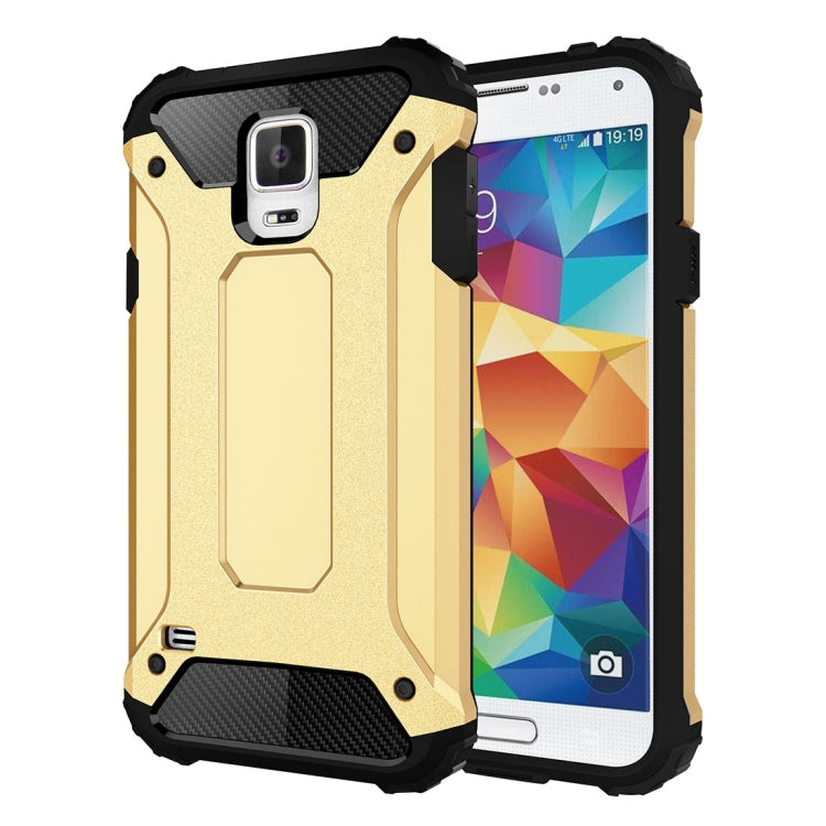Funda combinada de TPU y PC resistente para Galaxy S5/G900