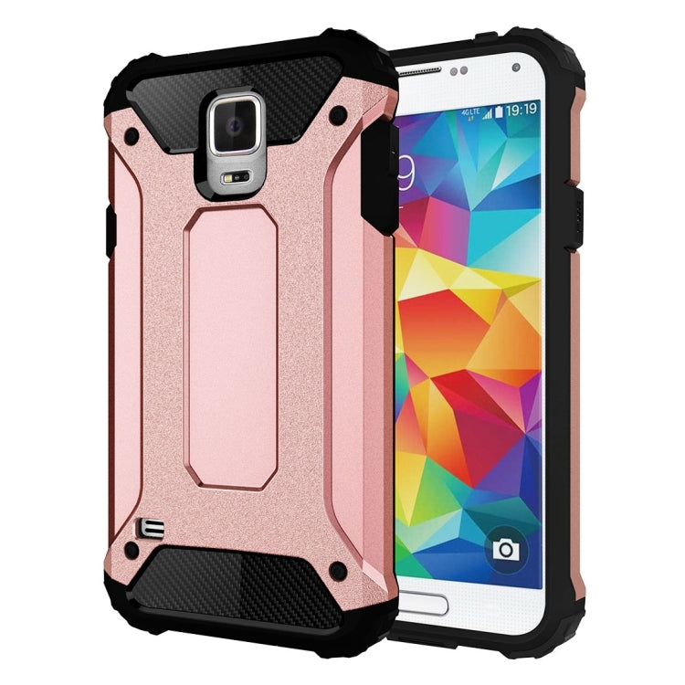 Coque Tough Armor en TPU et PC pour Galaxy S5/G900