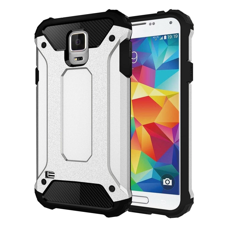 Coque Tough Armor en TPU et PC pour Galaxy S5/G900