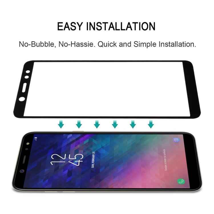 0.26mm 9H 2.5D Tempered Glass Film for Galaxy A6 (2018)