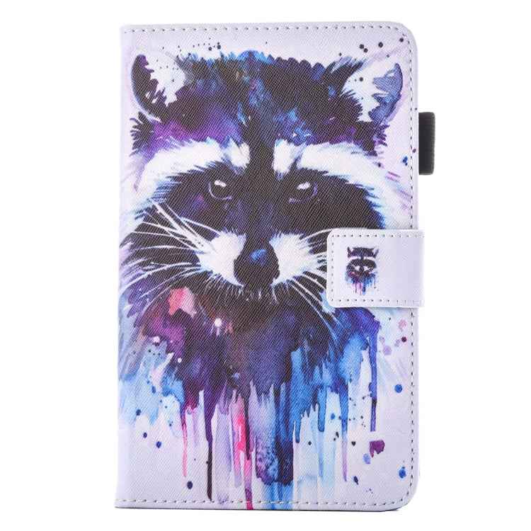 For Galaxy Tab A 7.0 (2016) / T280 Horizontal Flip Pattern Leather Case with Holder & Card Slots & Pen Slot