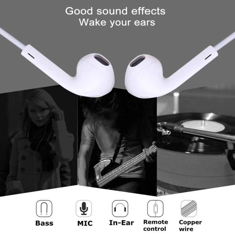 M27 3.5mm Stereo Dynamic Bass Earphone with Mic