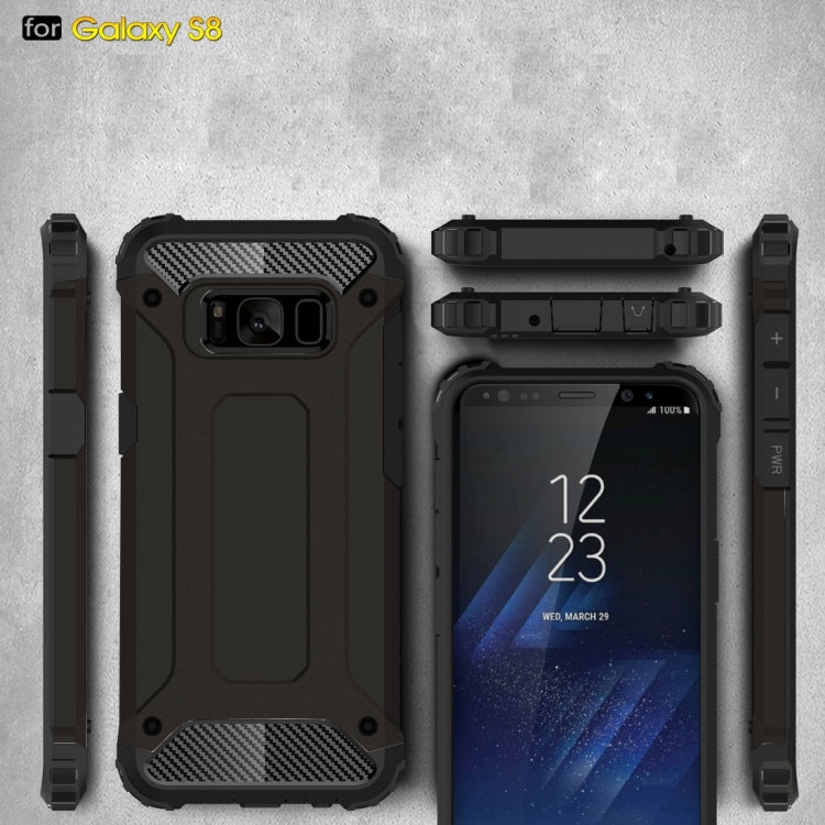 Funda combinada de TPU y PC Rugged Armor para Galaxy S8
