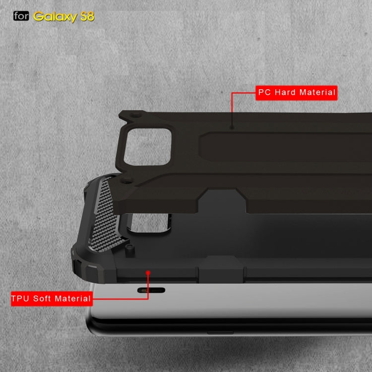 Funda combinada de TPU y PC Rugged Armor para Galaxy S8