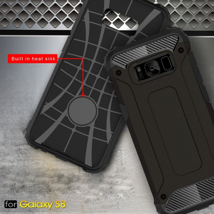 Funda combinada de TPU y PC Rugged Armor para Galaxy S8