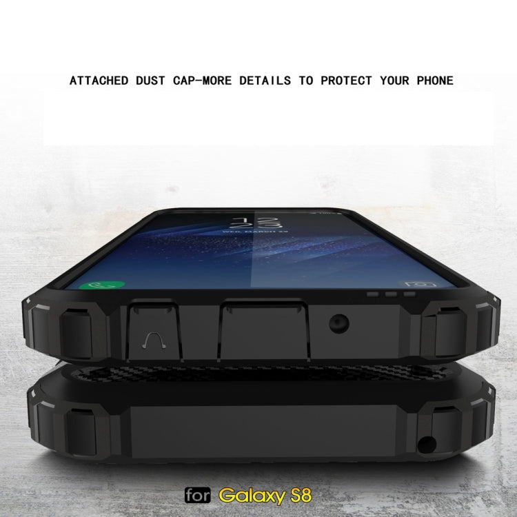 Funda combinada de TPU y PC Rugged Armor para Galaxy S8