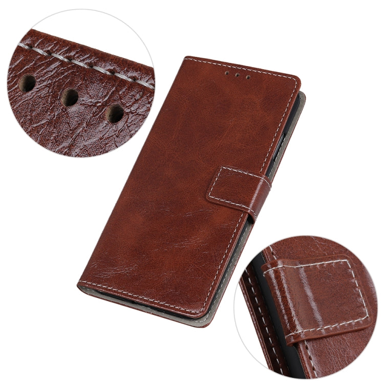 Retro Crazy Horse Texture Horizontal Flip Leather Case for Galaxy A20e, with Holder & Card Slots & Wallet & Photo Frame, For Galaxy A20e, For Samsung Galaxy A20e