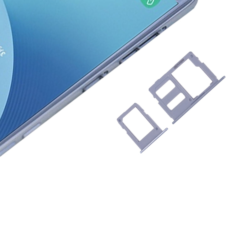 Tiroir de carte SIM + Tiroir de carte Micro SD pour Galaxy J3 (2017) Single SIM / J330 & J5 (2017) Single SIM / J530 & J7 (2017) Single SIM / J730, Galaxy J3 (2017) Single, Pour Galaxy J730 Single, Pour Galaxy J730 Single SIM ...
