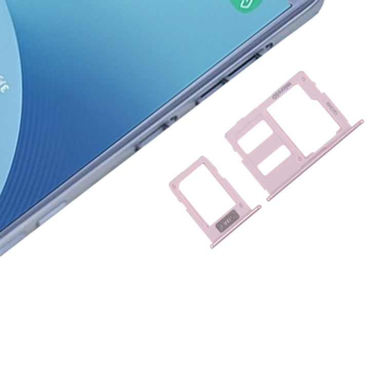 Tiroir de carte SIM + Tiroir de carte Micro SD pour Galaxy J3 (2017) Single SIM / J330 & J5 (2017) Single SIM / J530 & J7 (2017) Single SIM / J730, Galaxy J3 (2017) Single, Pour Galaxy J730 Single, Pour Galaxy J730 Single SIM ...