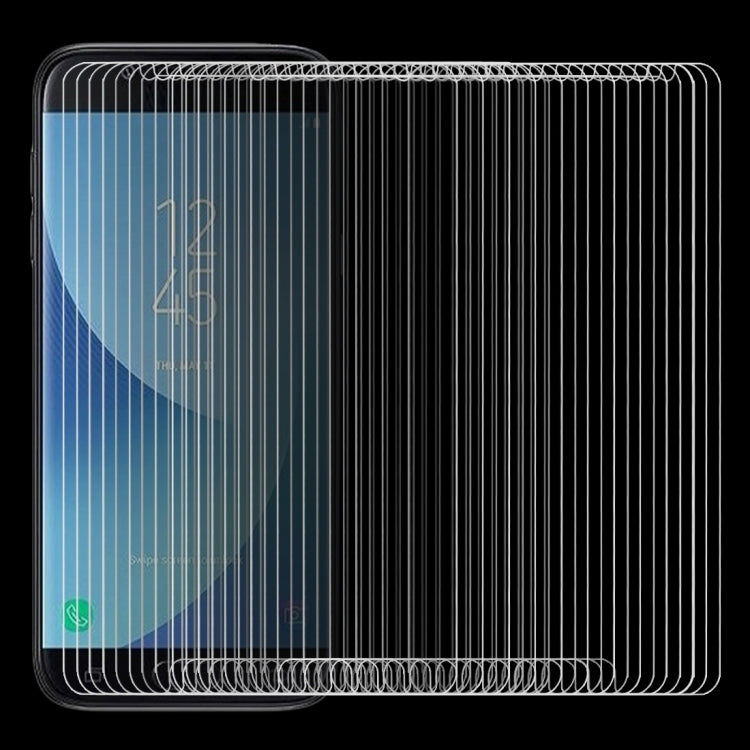 100 PCS 0.26mm 9H 2.5D Tempered Glass Film for Galaxy J4 (2018)