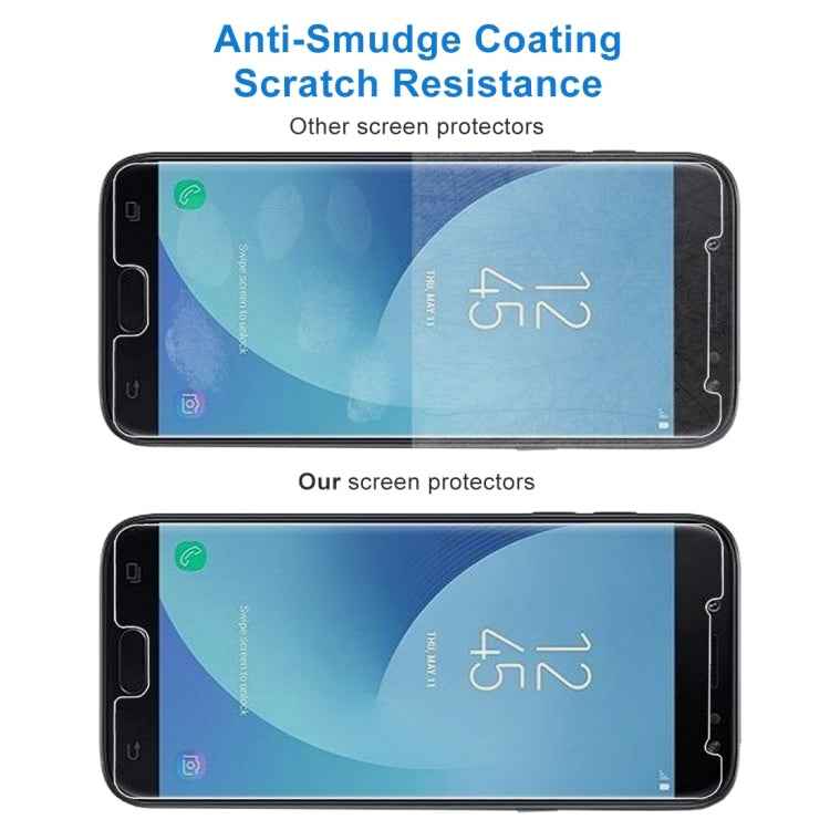 50 PCS 0.26mm 9H 2.5D Tempered Glass Film for Galaxy J4 (2018) , No Retail Package