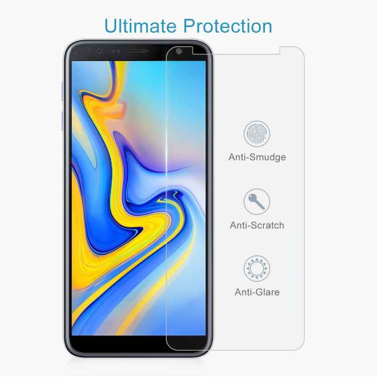 50 PCS 0.26mm 9H 2.5D Tempered Glass Film for Galaxy J6 (2018) , No Retail Package