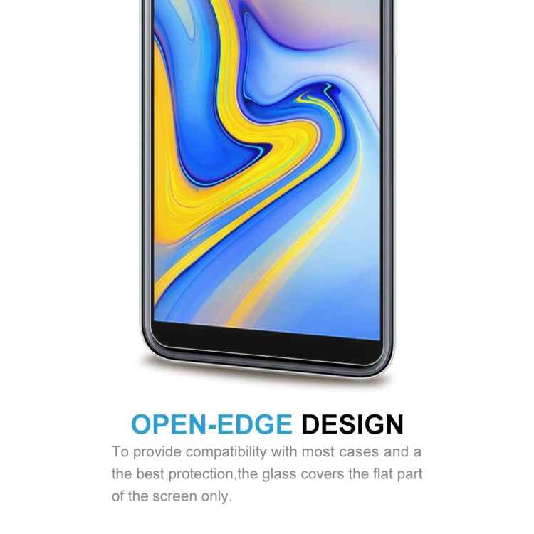 50 PCS 0.26mm 9H 2.5D Tempered Glass Film for Galaxy J6 (2018) , No Retail Package