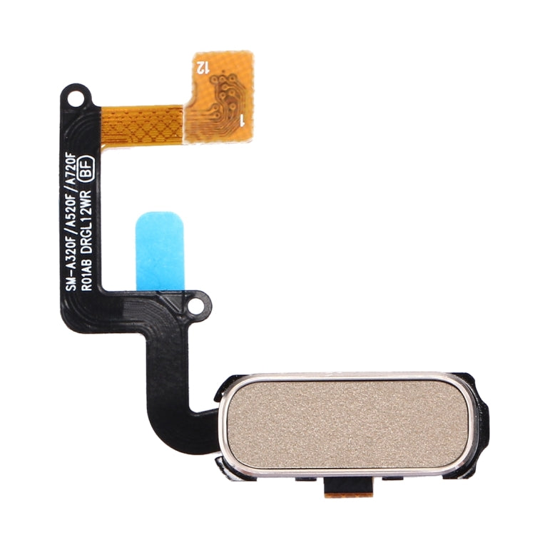 Cable flexible del botón de inicio con reconocimiento de huella dactilar para Galaxy A3 (2017), A320 y A5 (2017), A520 y A7 (2017), A720, Samsung Galaxy A7 (2017), A7 (2017)