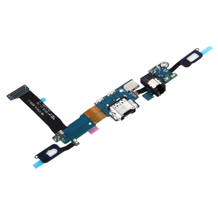 For Galaxy C7 Pro / C7010 Charging Port + Home Button + Earphone Jack Flex Cable, Galaxy C7 Pro / C7010 - BSPART