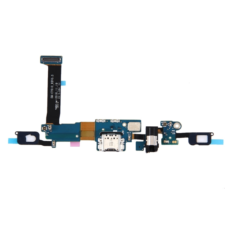 For Galaxy C7 Pro / C7010 Charging Port + Home Button + Earphone Jack Flex Cable, Galaxy C7 Pro / C7010 - BSPART