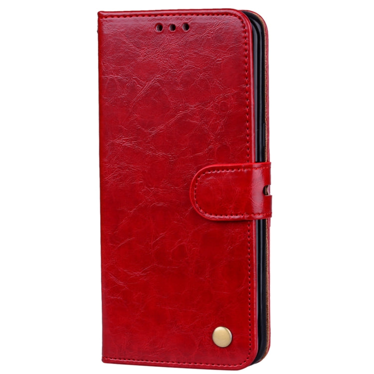 For Galaxy S8 Business Style Oil Wax Texture Horizontal Flip Leather Case with Holder & Card Slots & Wallet