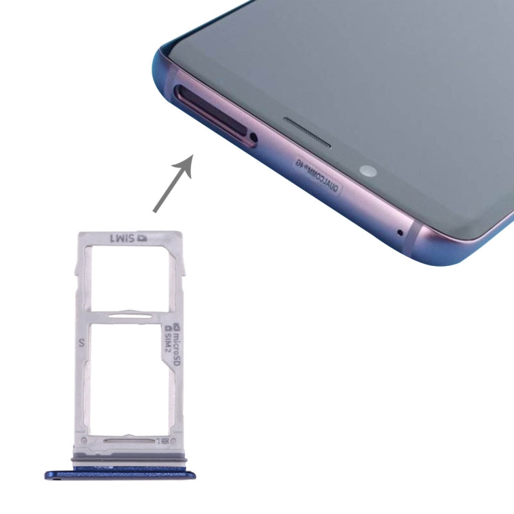 For Galaxy S9+ / S9 SIM & SIM / Micro SD Card Tray, For Samsung Galaxy S9+ / S9 (Double), For Galaxy S9+ / S9(Double SIM), For S9+ / S9 (Double), For Galaxy S9+ / S9