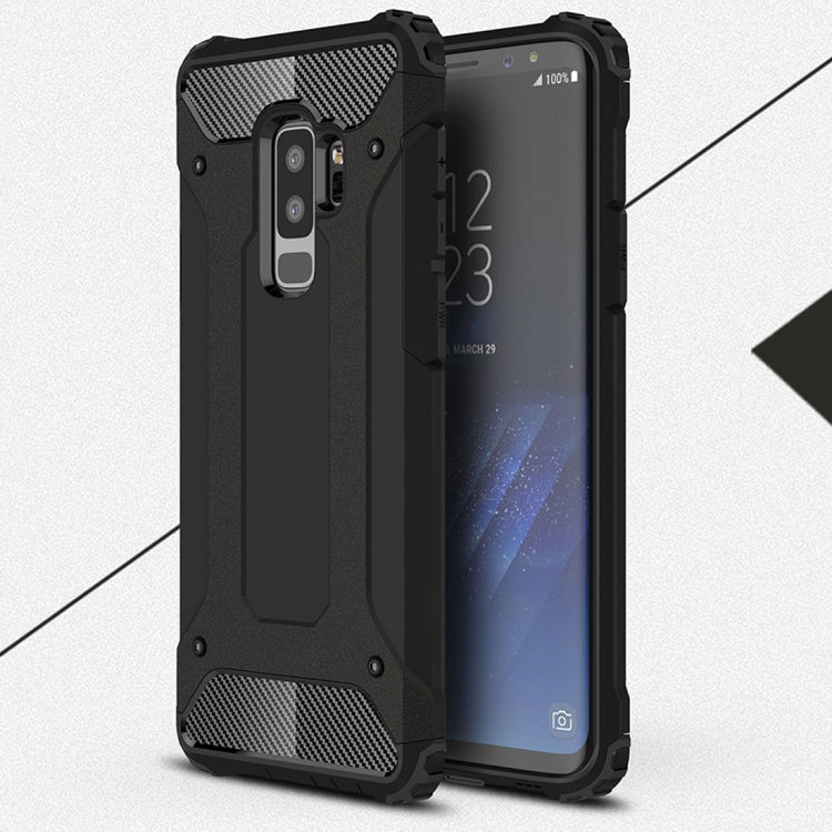 For Galaxy S9+ TPU + PC 360 Degree Protection Shockproof Protective Back Case