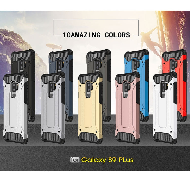 For Galaxy S9+ TPU + PC 360 Degree Protection Shockproof Protective Back Case