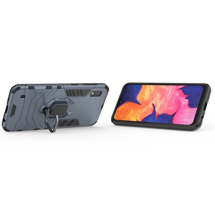 PC + TPU Shockproof Protective Case for Galaxy A10, with Magnetic Ring Holder, For Galaxy A10