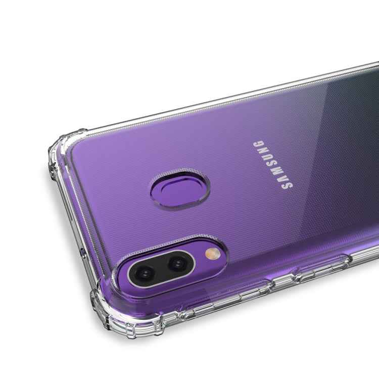 Shockproof Transparent TPU Soft Case for Galaxy M20