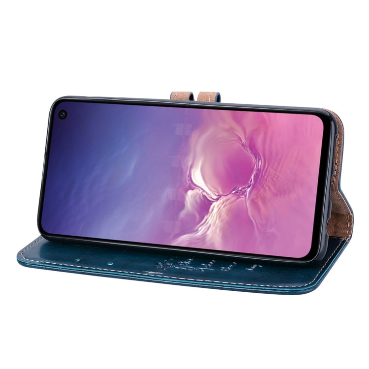 Business Style Oil Wax Texture Horizontal Flip Leather Case for Galaxy S10 E, with Holder & Card Slots & Wallet, For Galaxy S10 E