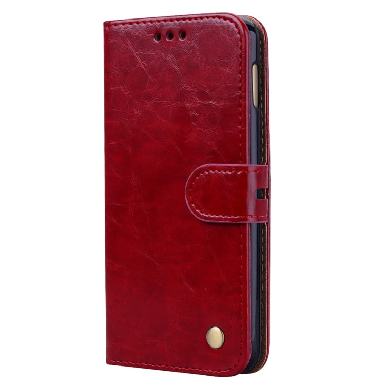 Business Style Oil Wax Texture Horizontal Flip Leather Case for Galaxy S10 E, with Holder & Card Slots & Wallet