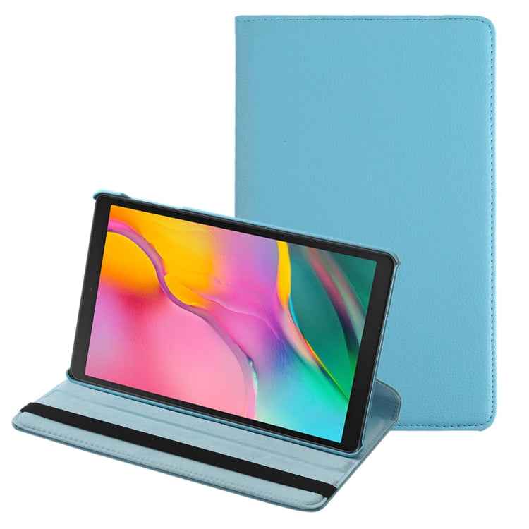Litchi Texture Horizontal Flip 360 Degrees Rotation Leather Case for Galaxy Tab A 10.1 (2019) T510 / T515, with Holder