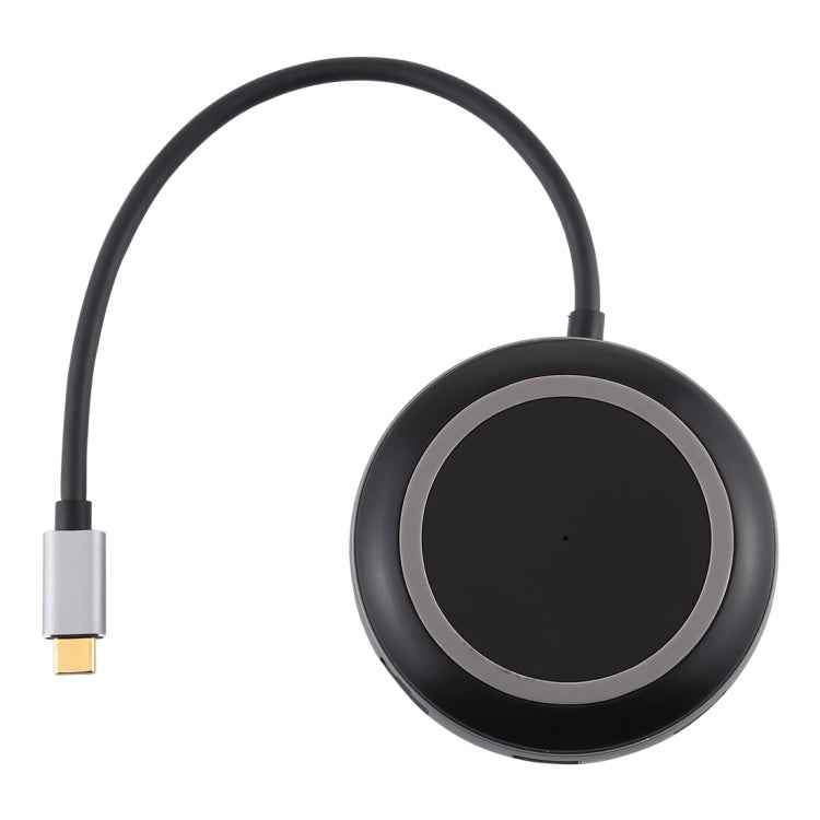 USB-C / Type-C to USB 3.0 x 3 + USB-C / Type-C + HDMI + RJ45 + SD / TF Card Reader Multi-function HUB Adapter