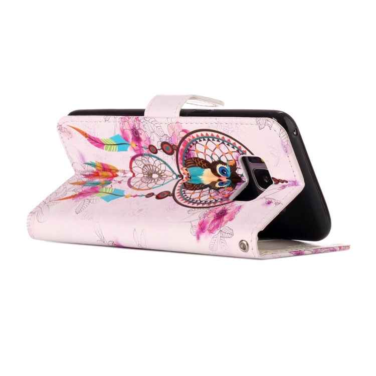 For Galaxy S8 Gloss Oil Embossed Horizontal Flip Leather Case with Holder & Card Slots & Wallet & Photo Frame