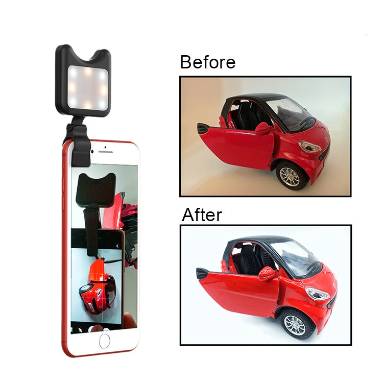 APEXEL Support de téléphone portable pliable universel Bluetooth pour diffusion en direct avec lampe de poche