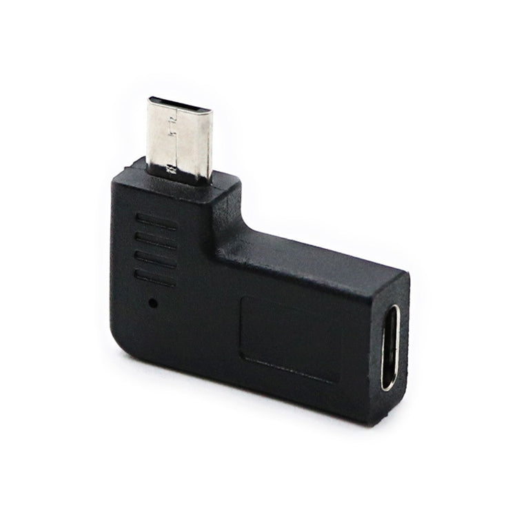Adaptateur convertisseur coudé USB-C / Type-C femelle vers micro USB (angle droit / gauche) mâle 2 pièces