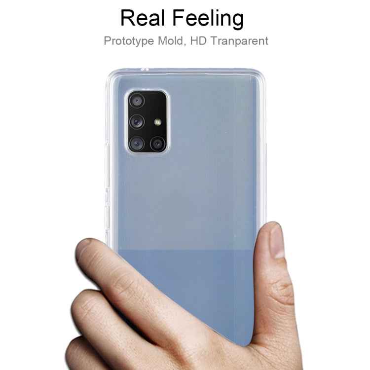 For Galaxy A71 5G 0.5mm Ultra-Thin Transparent TPU Protective Case