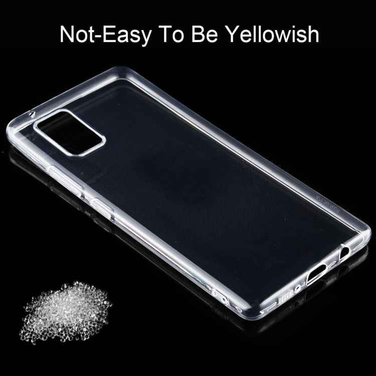 For Galaxy A71 5G 0.5mm Ultra-Thin Transparent TPU Protective Case