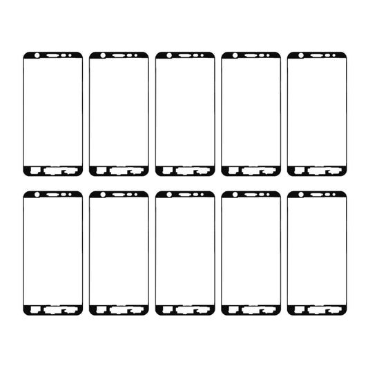 Lot de 10 adhésifs pour boîtier avant pour Galaxy J7 Prime / G610, pour Samsung Galaxy J7 Prime