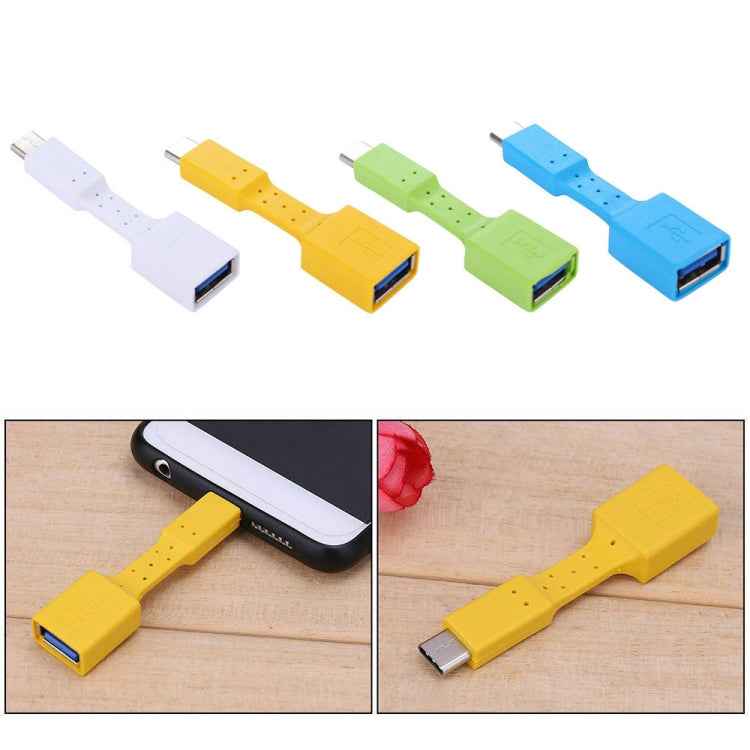 5 PCS USB-C / Type-C Male to USB 3.0 Female OTG Adapter