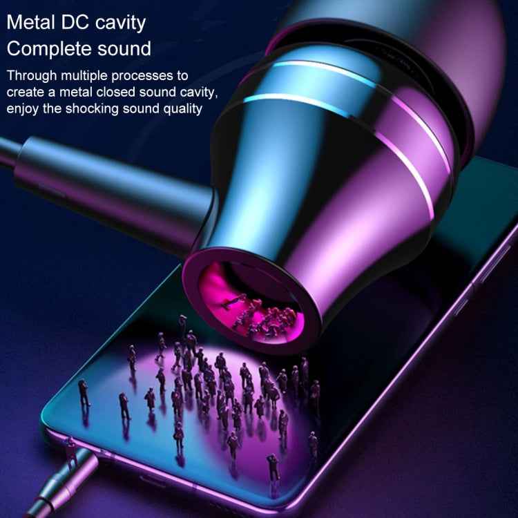 Galante G30 HIFI Sound Quality Metal Tone Tuning In-Ear Wired Earphone