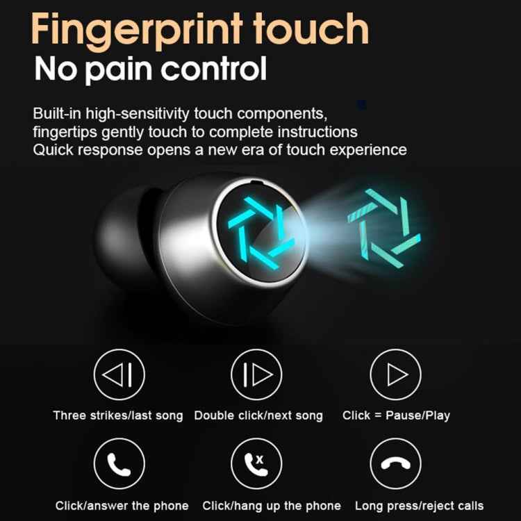 Galante S15 Bluetooth 5.0 True Wireless Bluetooth Earphone with Charging Box