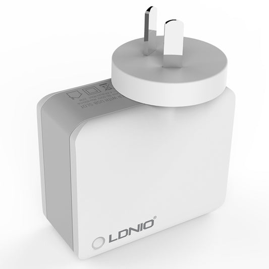 LDNIO A4403 4.4A 4 x USB Ports Smart Travel Charger, EU Plug
