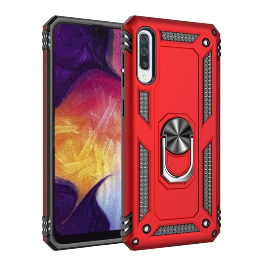 Armor Shockproof TPU + PC Protective Case for Galaxy A50, with 360 Degree Rotation Holder