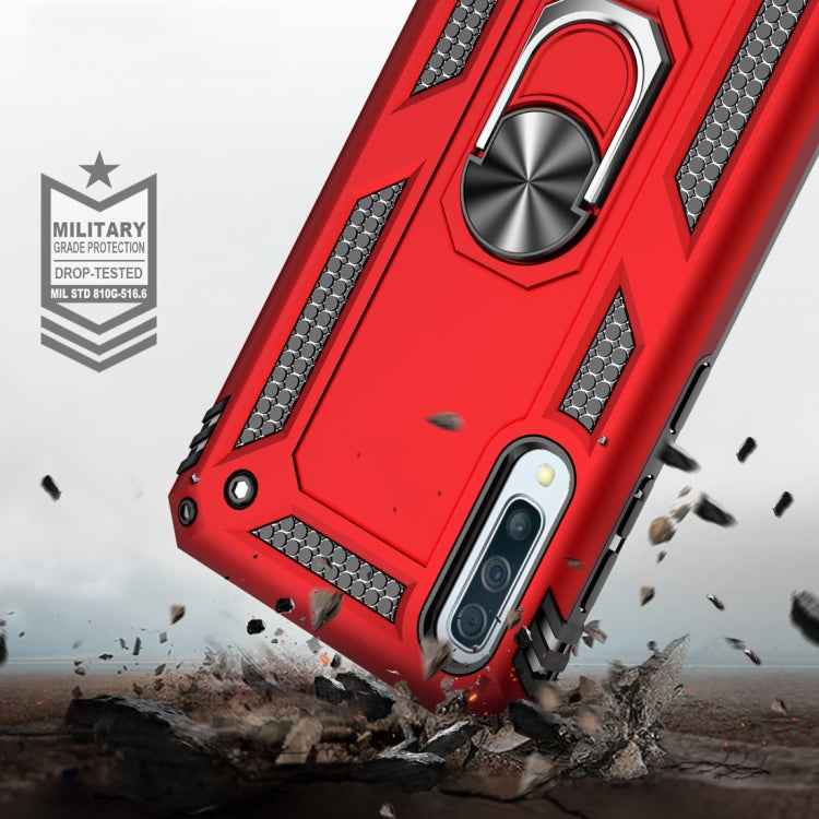 Armor Shockproof TPU + PC Protective Case for Galaxy A50, with 360 Degree Rotation Holder