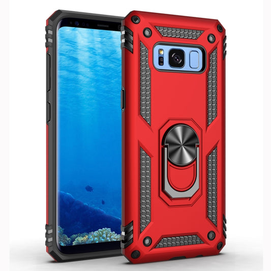 Armor Shockproof TPU + PC Protective Case for Galaxy S8 Plus, with 360 Degree Rotation Holder