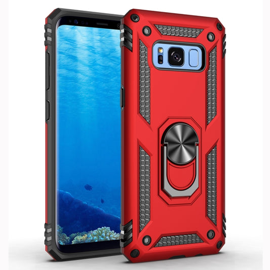 Armor Shockproof TPU + PC Protective Case for Galaxy S8, with 360 Degree Rotation Holder