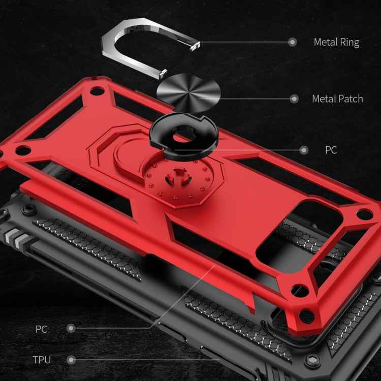 Armor Shockproof TPU + PC Protective Case for Galaxy S8, with 360 Degree Rotation Holder