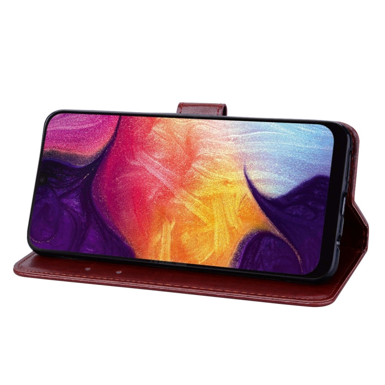 Rose Embossed Horizontal Flip PU Leather Case for Galaxy A50, with Holder & Card Slots & Wallet, For Samsung Galaxy A50