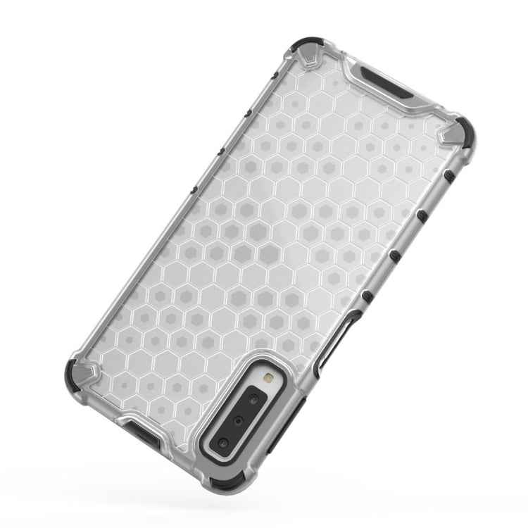 Shockproof Honeycomb PC + TPU Case for Galaxy A7 (2018), For Galaxy A7 (2018)