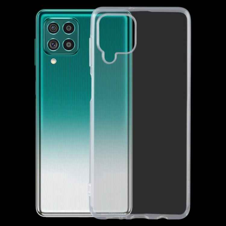 For Samsung Galaxy F62 0.75mm Ultra-thin Transparent TPU Soft Protective Case